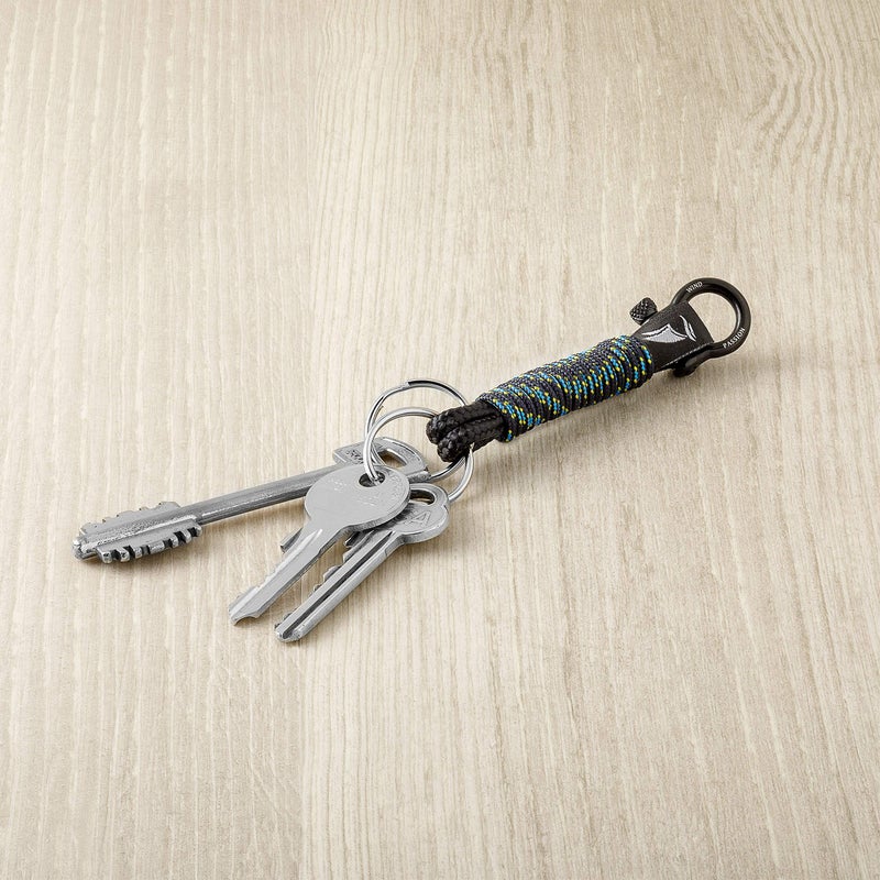 Wind Passion - Paracord Keychain for Men & Women - Double Braided Nautical Keychain - Sturdy & Waterproof Mens Rope Keychain - Image 4
